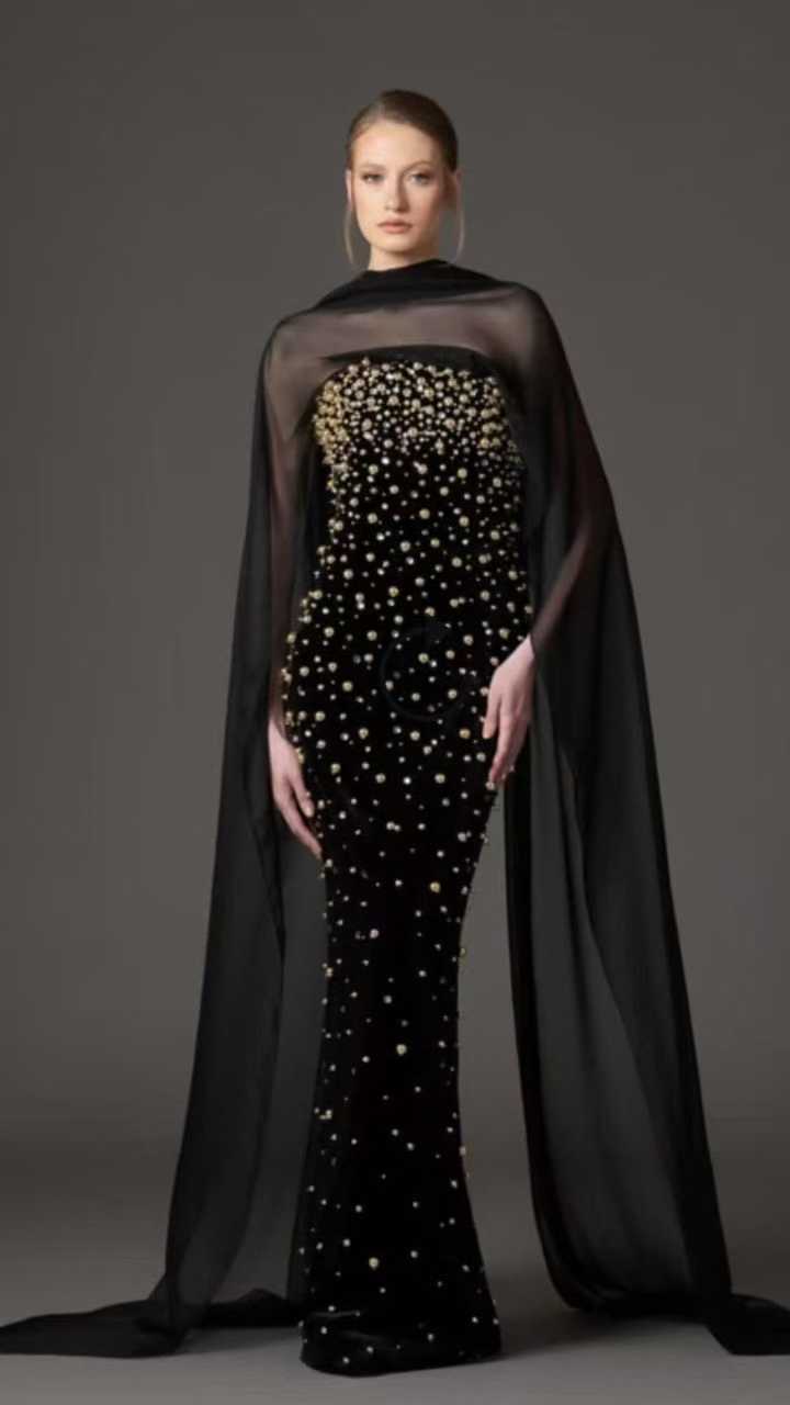 party wear body con gown