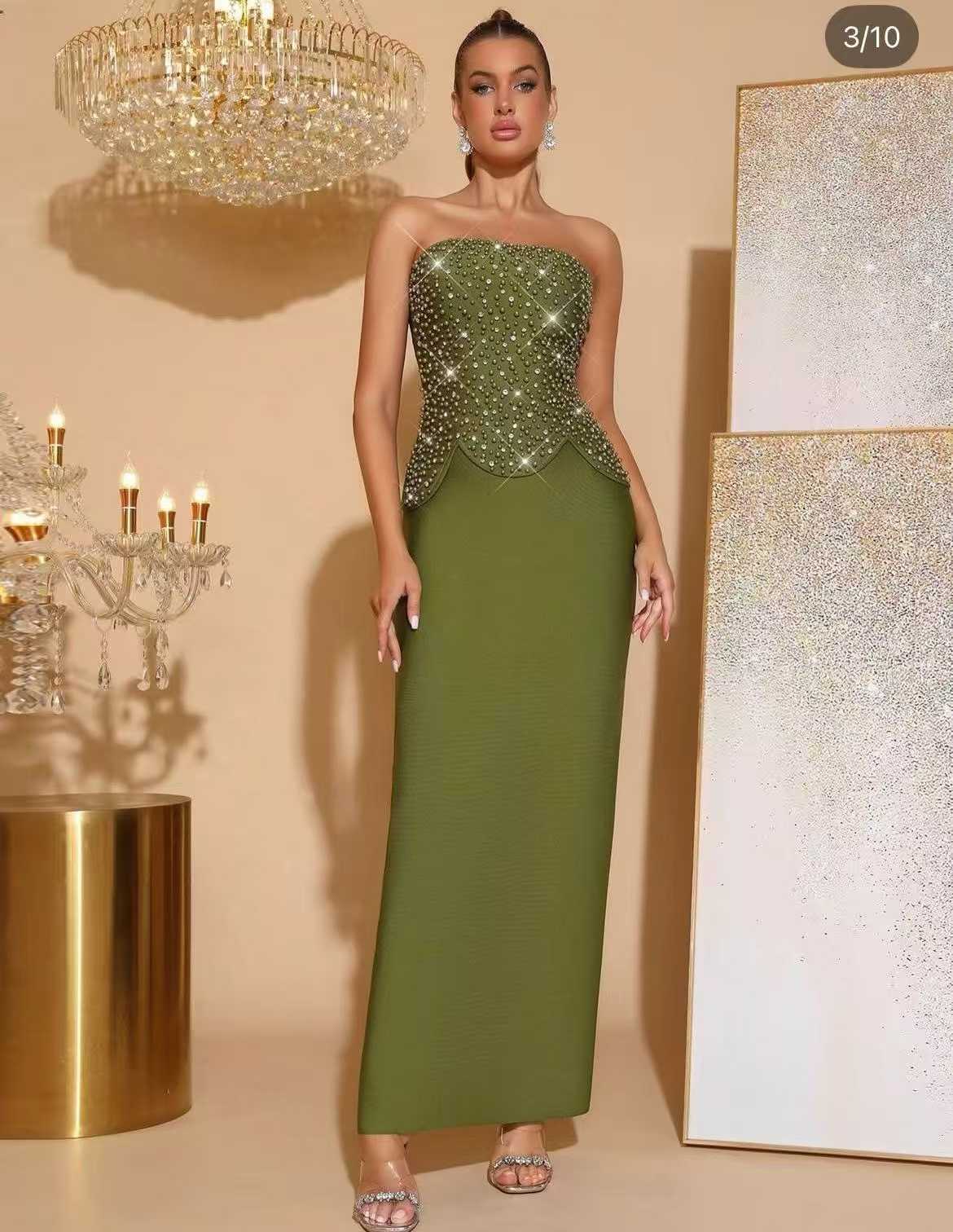party wear body con gown