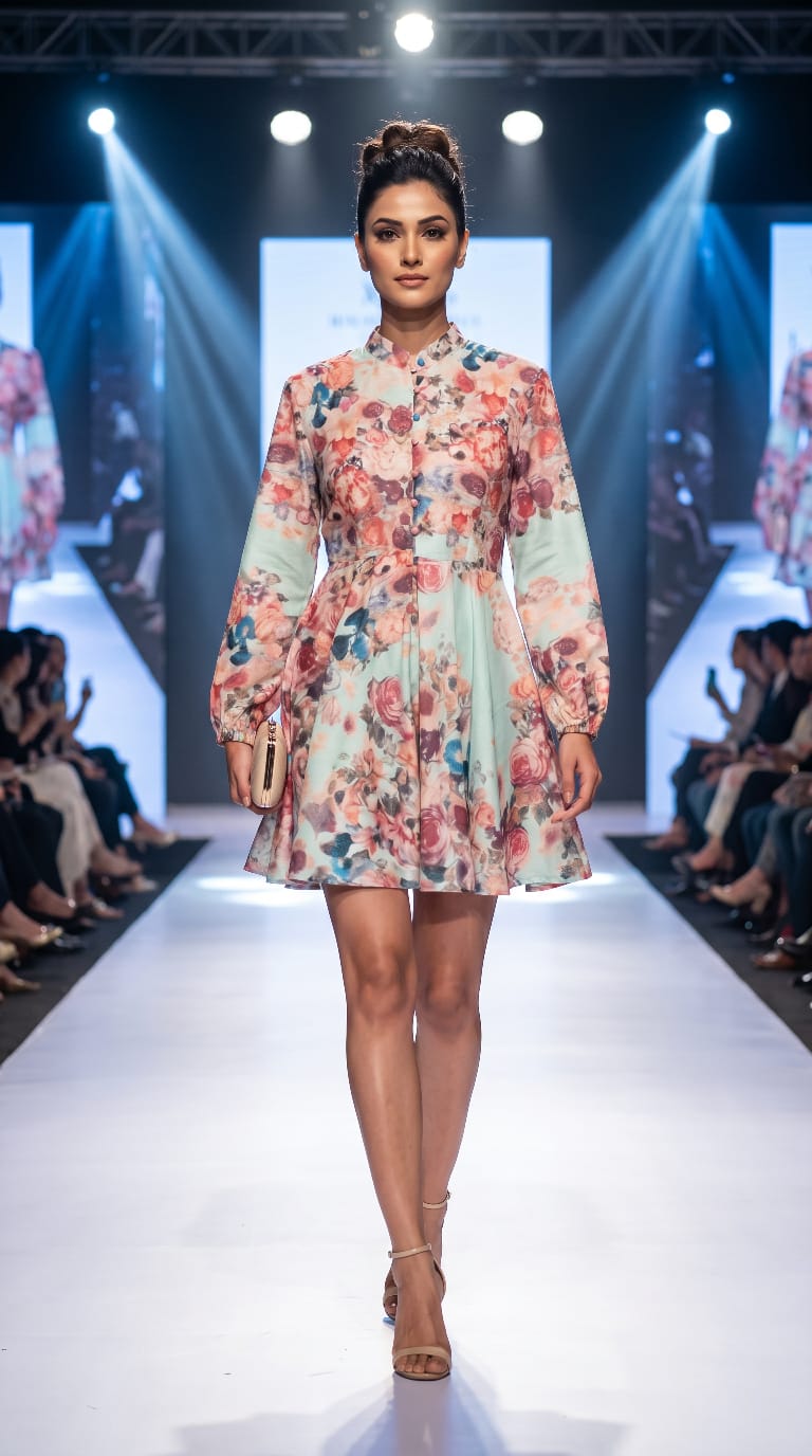floral one piece